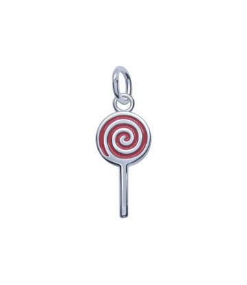 Lollipop Shaped Silver Charms CH-320-C